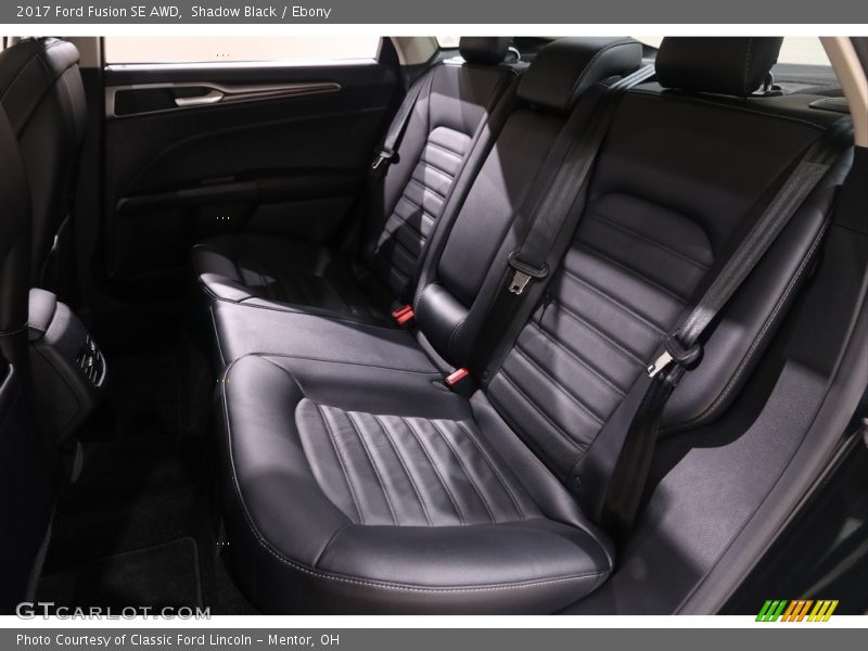 Shadow Black / Ebony 2017 Ford Fusion SE AWD