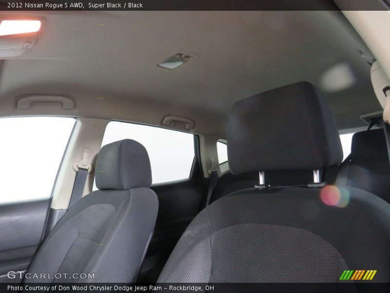 Super Black / Black 2012 Nissan Rogue S AWD