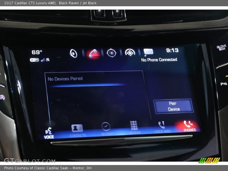 Black Raven / Jet Black 2017 Cadillac CTS Luxury AWD