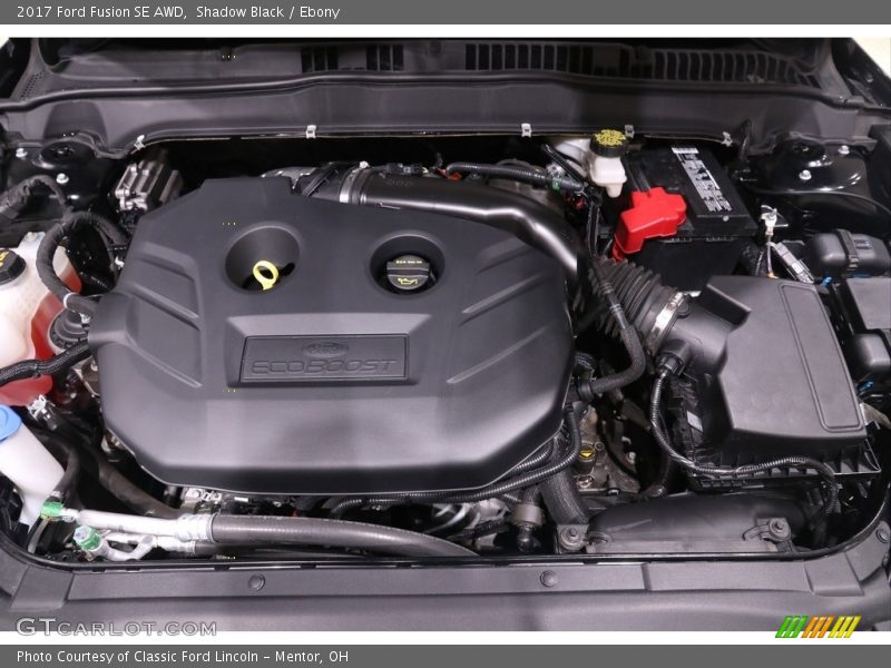 Shadow Black / Ebony 2017 Ford Fusion SE AWD