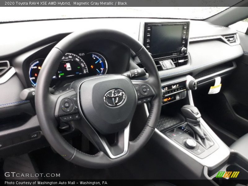 Magnetic Gray Metallic / Black 2020 Toyota RAV4 XSE AWD Hybrid