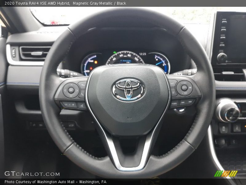 Magnetic Gray Metallic / Black 2020 Toyota RAV4 XSE AWD Hybrid