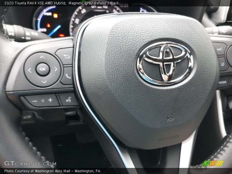 Magnetic Gray Metallic / Black 2020 Toyota RAV4 XSE AWD Hybrid
