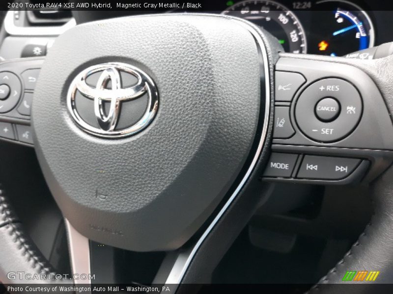 Magnetic Gray Metallic / Black 2020 Toyota RAV4 XSE AWD Hybrid