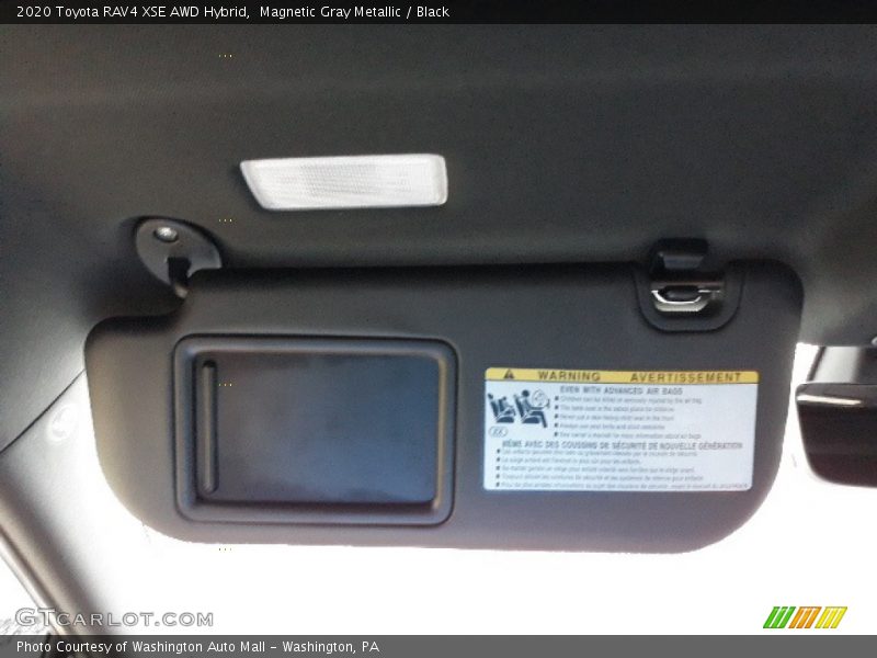 Magnetic Gray Metallic / Black 2020 Toyota RAV4 XSE AWD Hybrid