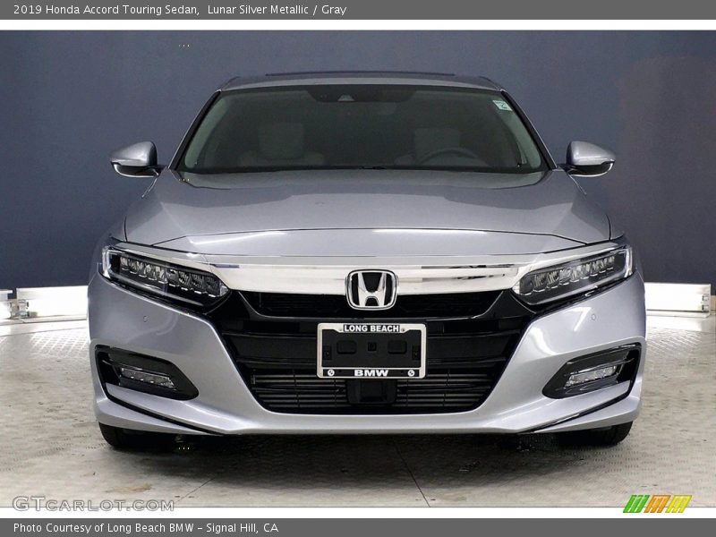 Lunar Silver Metallic / Gray 2019 Honda Accord Touring Sedan