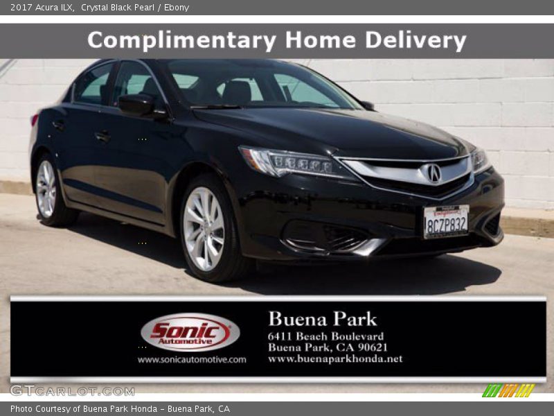 Crystal Black Pearl / Ebony 2017 Acura ILX