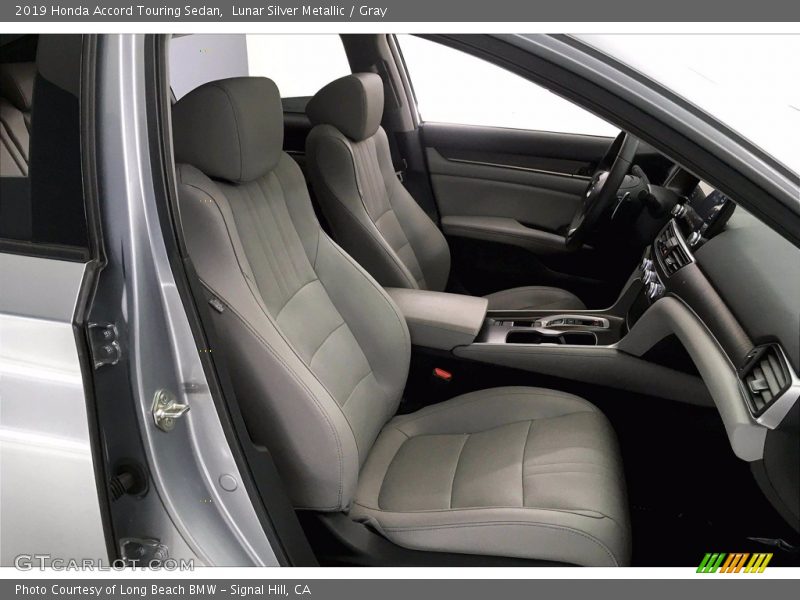 Lunar Silver Metallic / Gray 2019 Honda Accord Touring Sedan