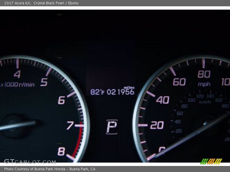 Crystal Black Pearl / Ebony 2017 Acura ILX