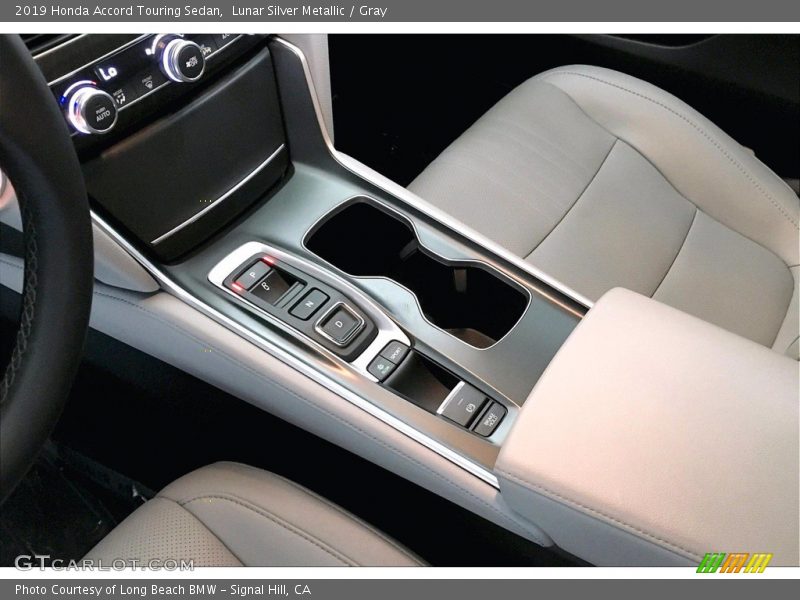 Lunar Silver Metallic / Gray 2019 Honda Accord Touring Sedan