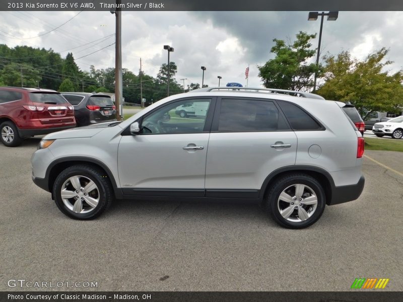  2013 Sorento EX V6 AWD Titanium Silver