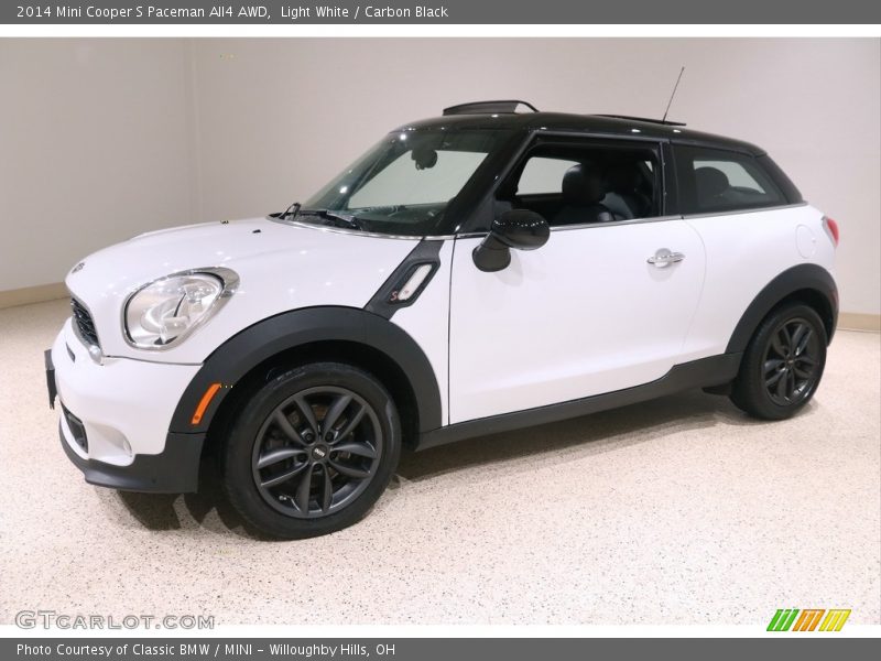 Light White / Carbon Black 2014 Mini Cooper S Paceman All4 AWD