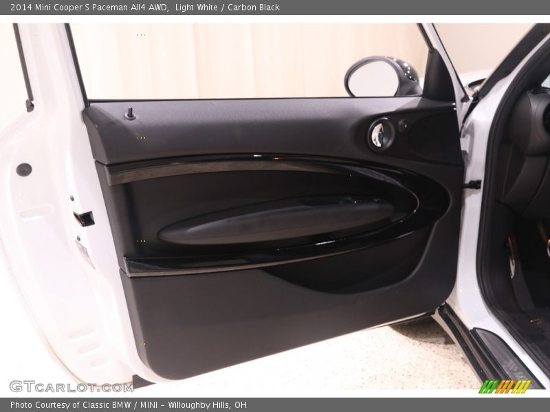 Light White / Carbon Black 2014 Mini Cooper S Paceman All4 AWD