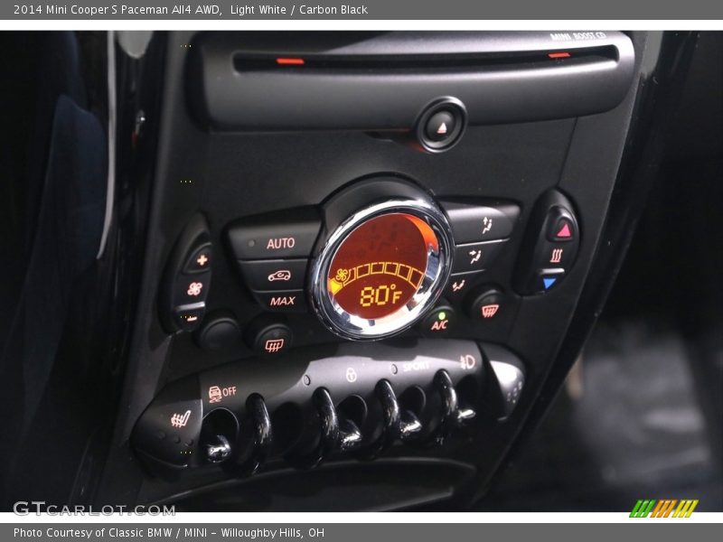 Light White / Carbon Black 2014 Mini Cooper S Paceman All4 AWD