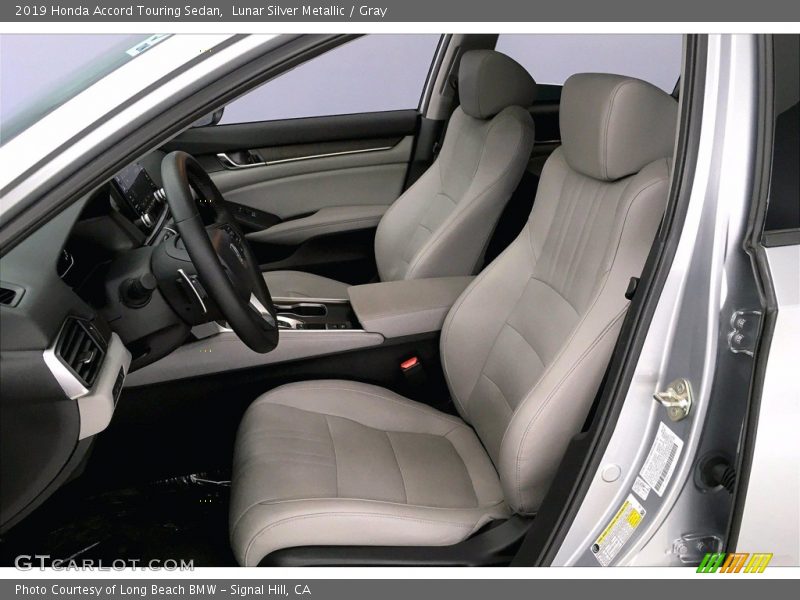 Front Seat of 2019 Accord Touring Sedan