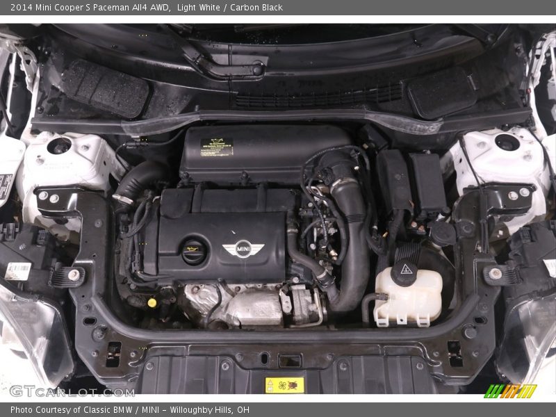 Light White / Carbon Black 2014 Mini Cooper S Paceman All4 AWD