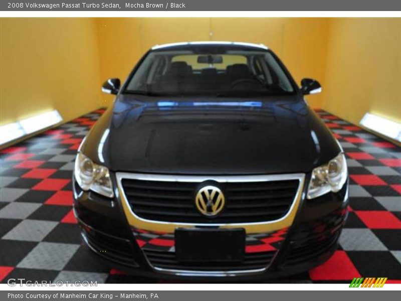 Mocha Brown / Black 2008 Volkswagen Passat Turbo Sedan