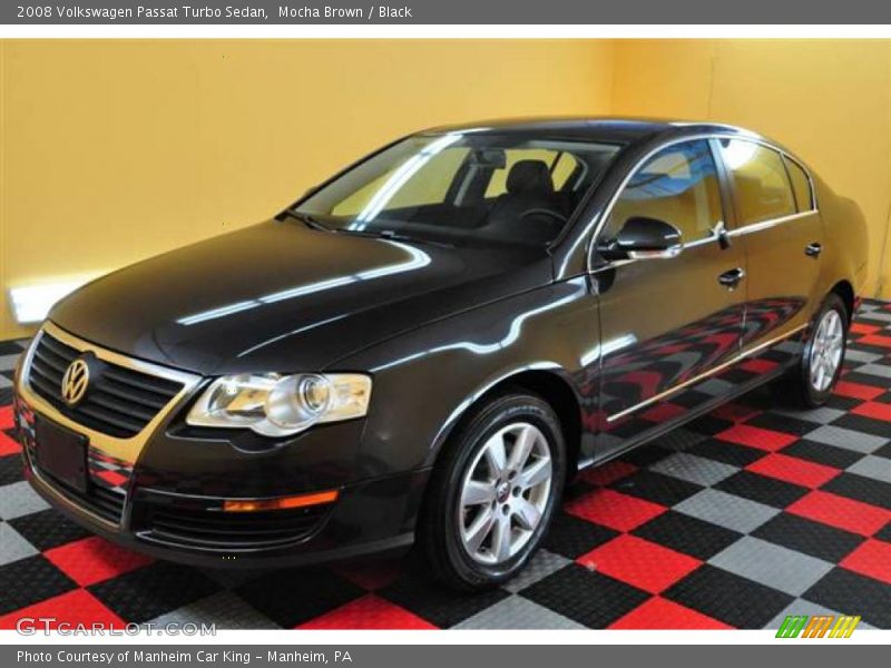 Mocha Brown / Black 2008 Volkswagen Passat Turbo Sedan