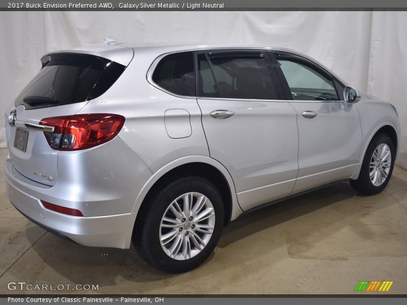Galaxy Silver Metallic / Light Neutral 2017 Buick Envision Preferred AWD