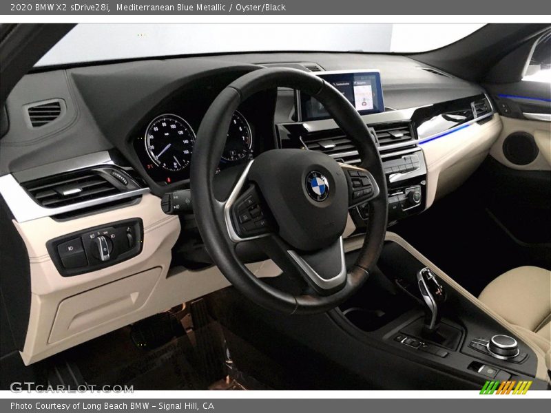 Mediterranean Blue Metallic / Oyster/Black 2020 BMW X2 sDrive28i