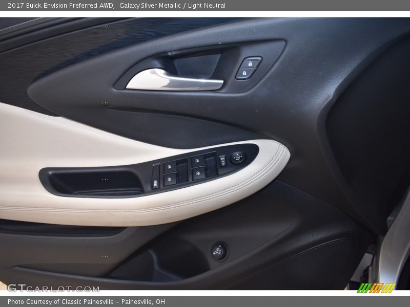 Galaxy Silver Metallic / Light Neutral 2017 Buick Envision Preferred AWD