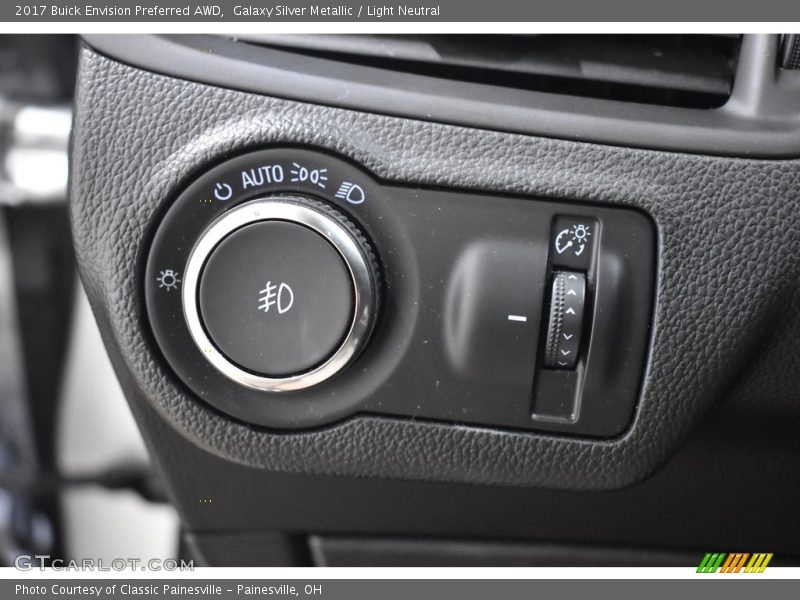 Galaxy Silver Metallic / Light Neutral 2017 Buick Envision Preferred AWD