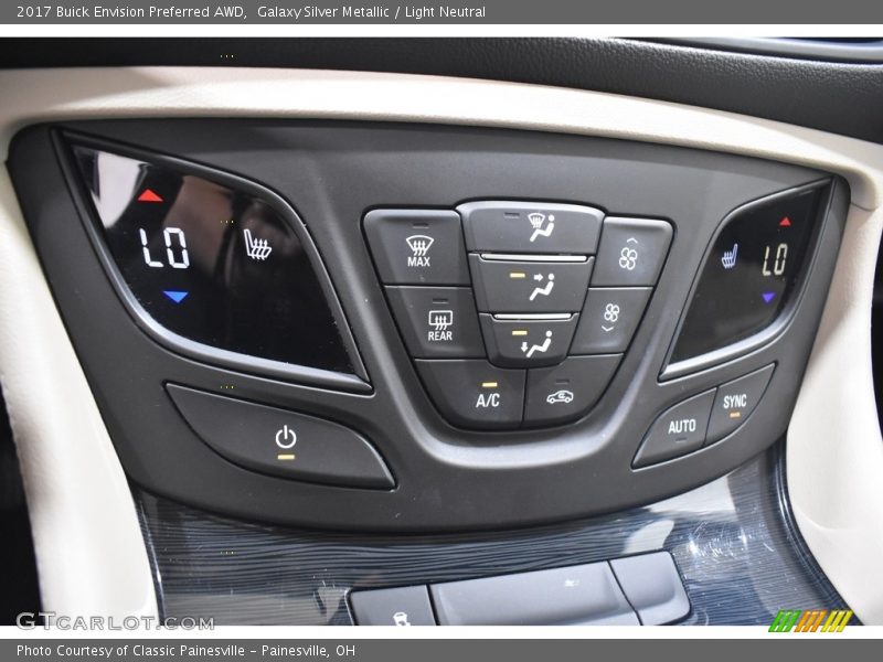 Galaxy Silver Metallic / Light Neutral 2017 Buick Envision Preferred AWD