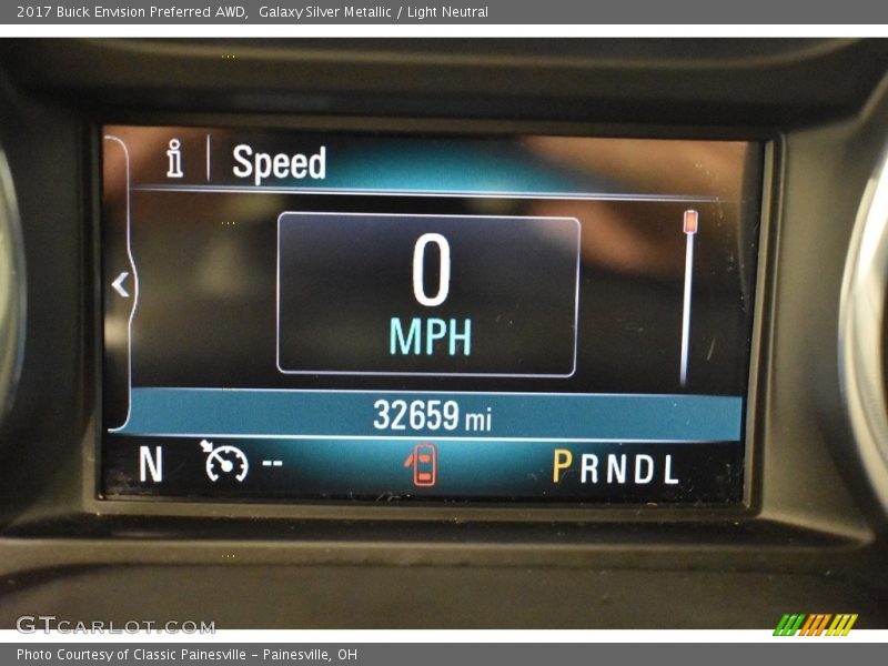 Galaxy Silver Metallic / Light Neutral 2017 Buick Envision Preferred AWD