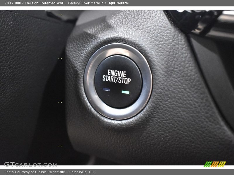 Galaxy Silver Metallic / Light Neutral 2017 Buick Envision Preferred AWD
