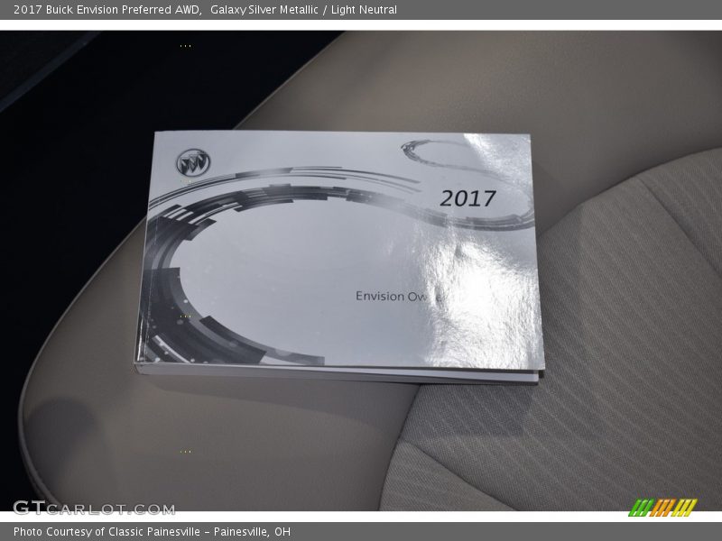 Galaxy Silver Metallic / Light Neutral 2017 Buick Envision Preferred AWD