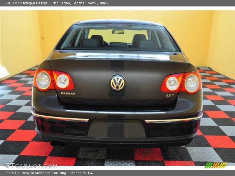 Mocha Brown / Black 2008 Volkswagen Passat Turbo Sedan