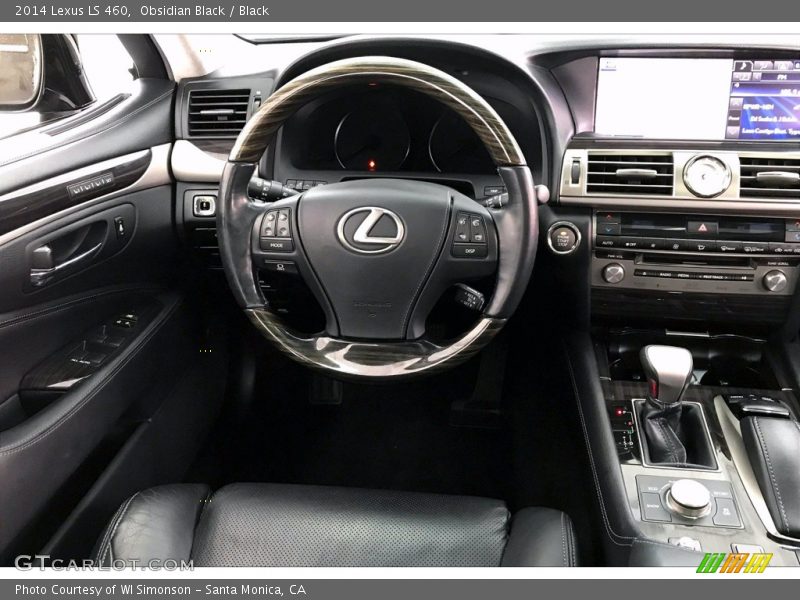 Dashboard of 2014 LS 460