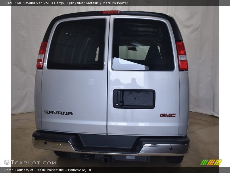 Quicksilver Metallic / Medium Pewter 2020 GMC Savana Van 2500 Cargo