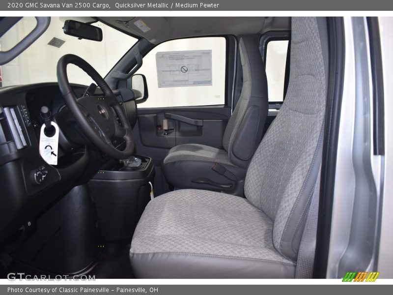 Quicksilver Metallic / Medium Pewter 2020 GMC Savana Van 2500 Cargo
