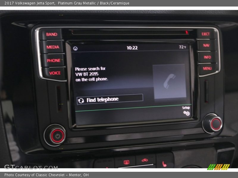 Controls of 2017 Jetta Sport