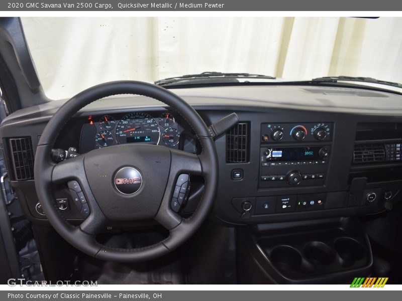 Quicksilver Metallic / Medium Pewter 2020 GMC Savana Van 2500 Cargo