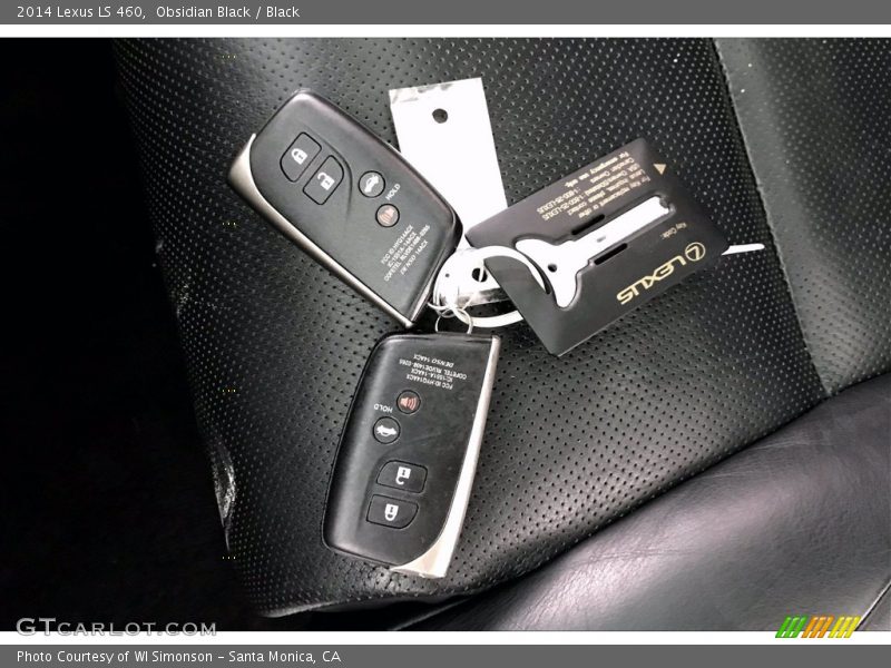 Keys of 2014 LS 460