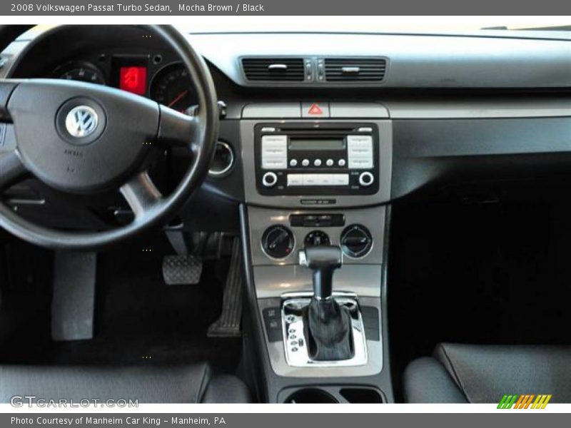 Mocha Brown / Black 2008 Volkswagen Passat Turbo Sedan