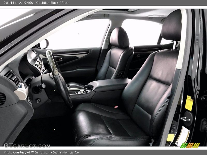 Front Seat of 2014 LS 460