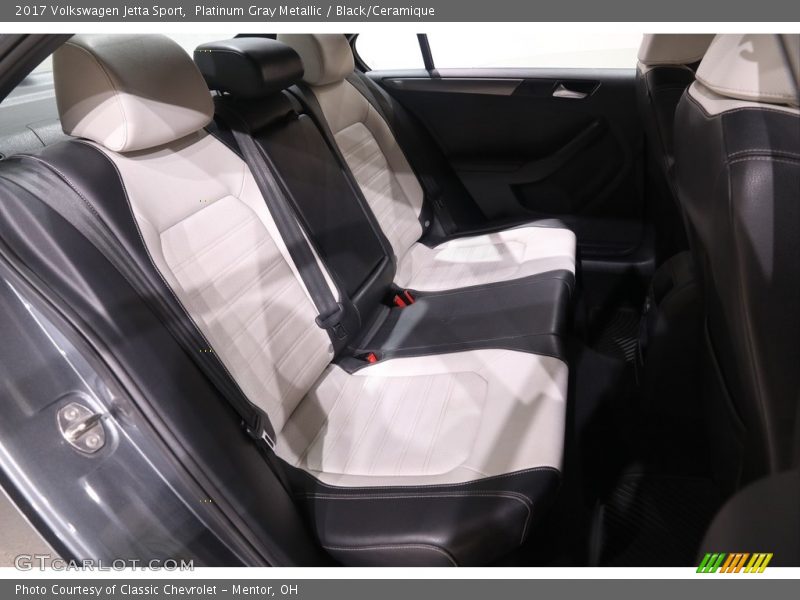 Rear Seat of 2017 Jetta Sport