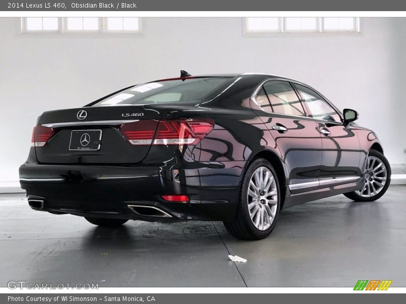 2014 LS 460 Obsidian Black