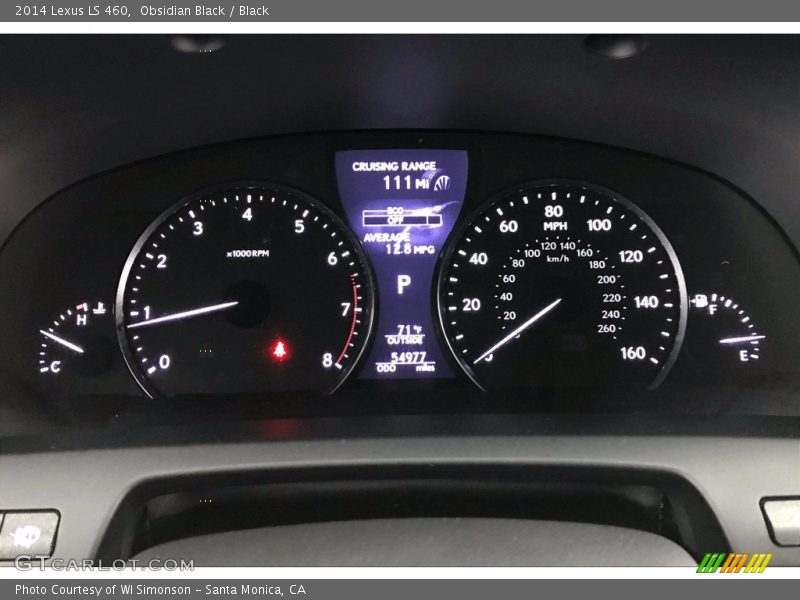  2014 LS 460 460 Gauges