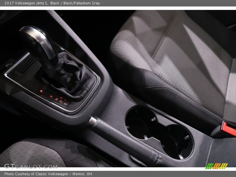 Black / Black/Palladium Gray 2017 Volkswagen Jetta S