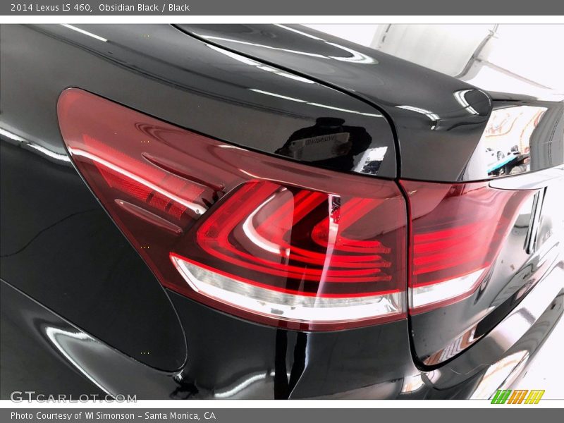 Obsidian Black / Black 2014 Lexus LS 460
