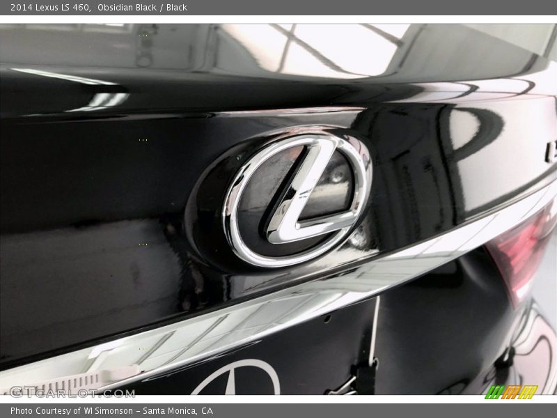 Obsidian Black / Black 2014 Lexus LS 460
