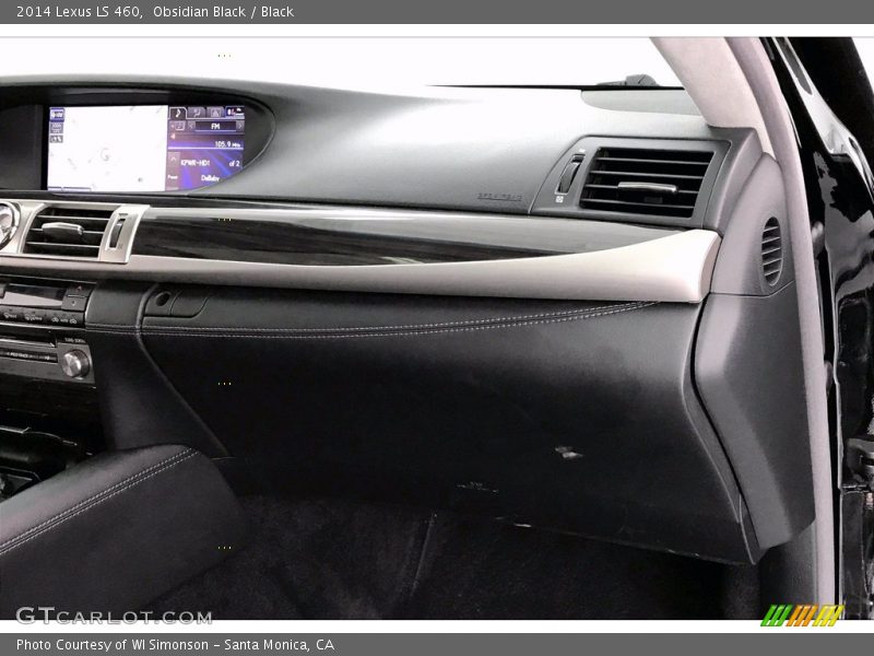 Obsidian Black / Black 2014 Lexus LS 460