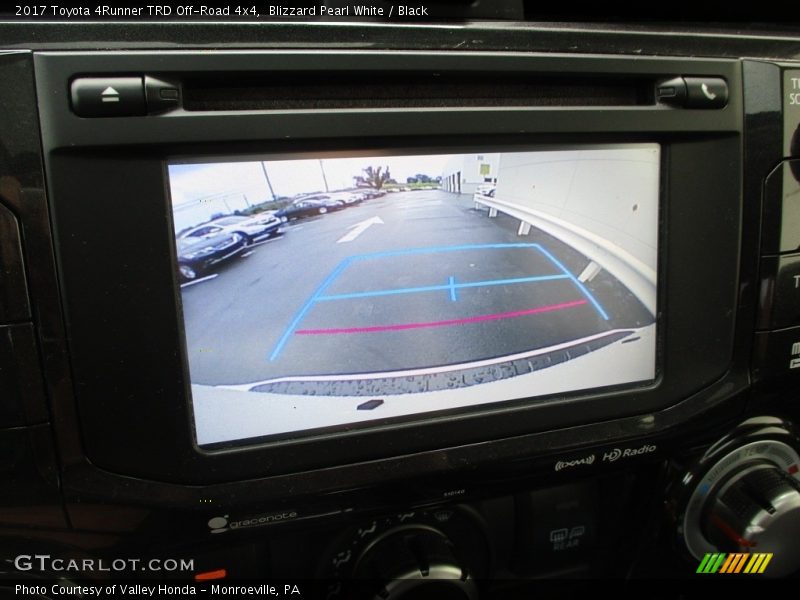 Blizzard Pearl White / Black 2017 Toyota 4Runner TRD Off-Road 4x4