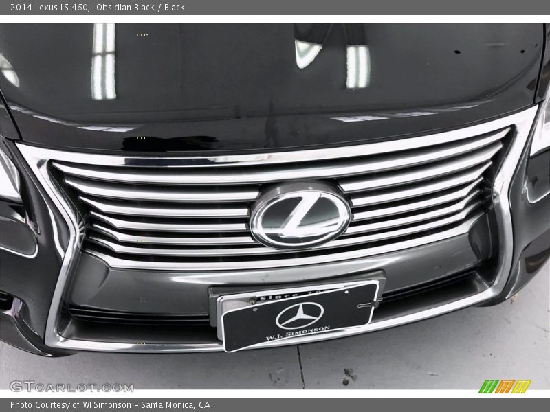 Obsidian Black / Black 2014 Lexus LS 460