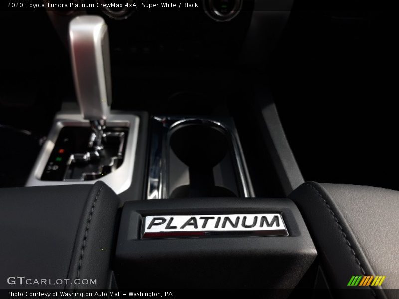 Super White / Black 2020 Toyota Tundra Platinum CrewMax 4x4