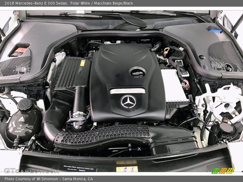 Polar White / Macchiato Beige/Black 2018 Mercedes-Benz E 300 Sedan
